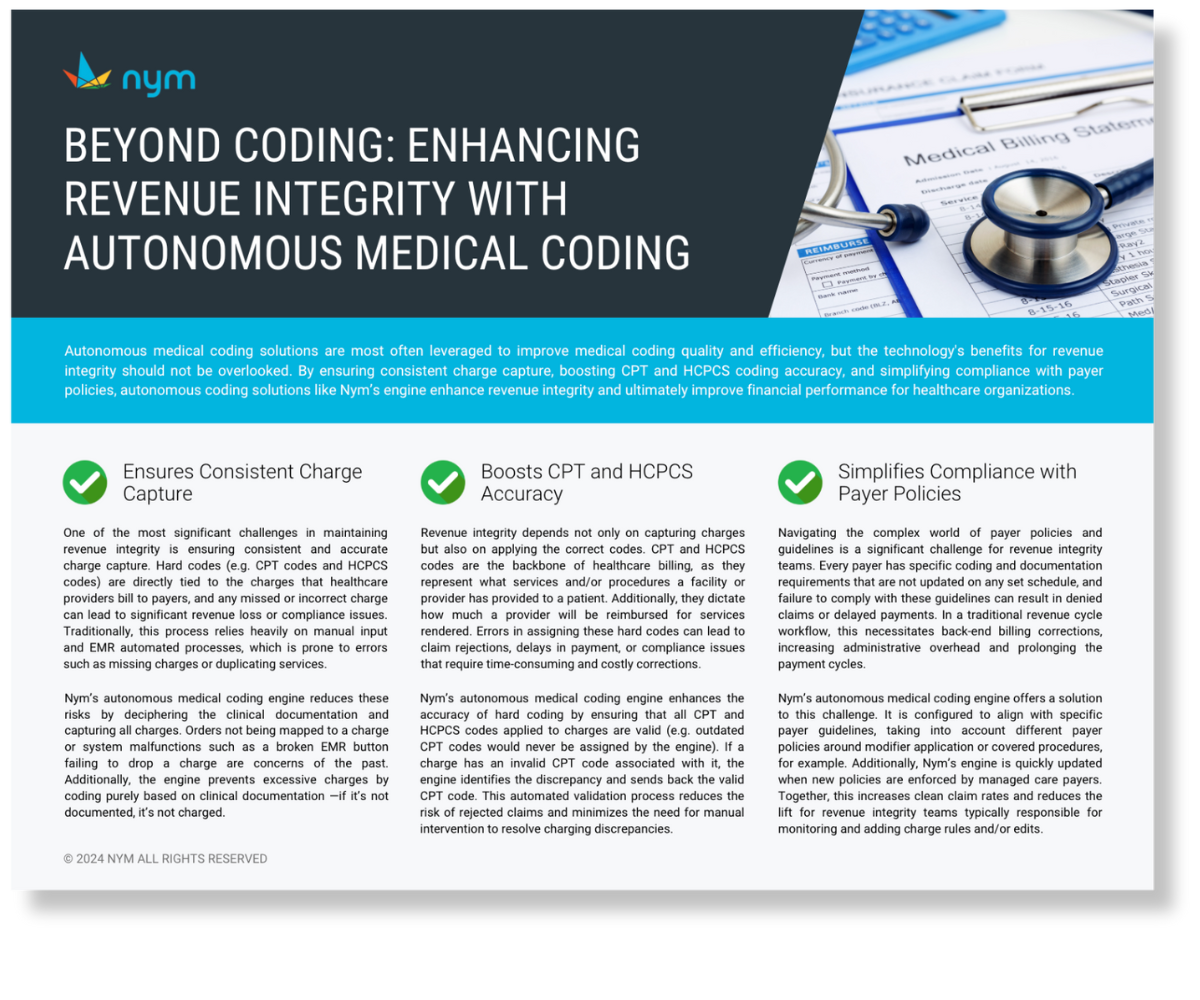 Beyond Coding Revenue Integrity