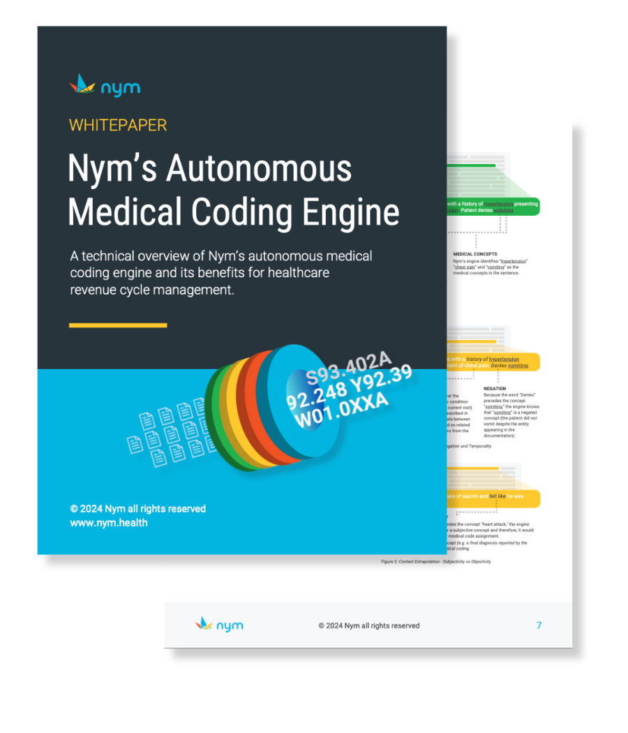 Nym Autonomous Medical Coding Engine Whitepaper
